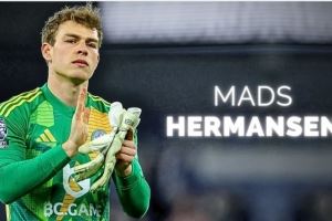 曾被标价3500万镑，记者：西汉姆联即将报价莱斯特城门将赫尔曼森