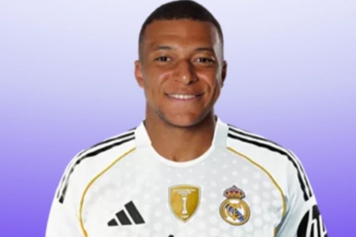 接过莫德里奇号码！皇马官方：姆巴佩改穿10号球衣