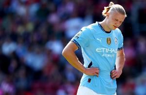 哈兰德谈足总杯决赛让点：我不应该把点球给新援，所有责任在我