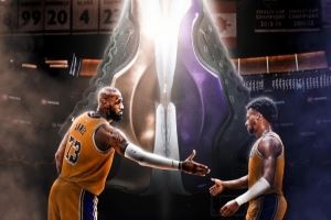 詹23推出紫金鸳鸯“天选之子和被选中的人” 致敬NBA首个父子组合